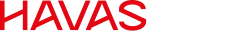 Logo Havas Media Primary Lockup Red+White